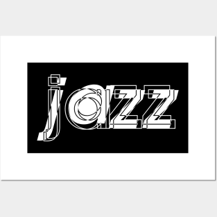 jazz logo Posters and Art